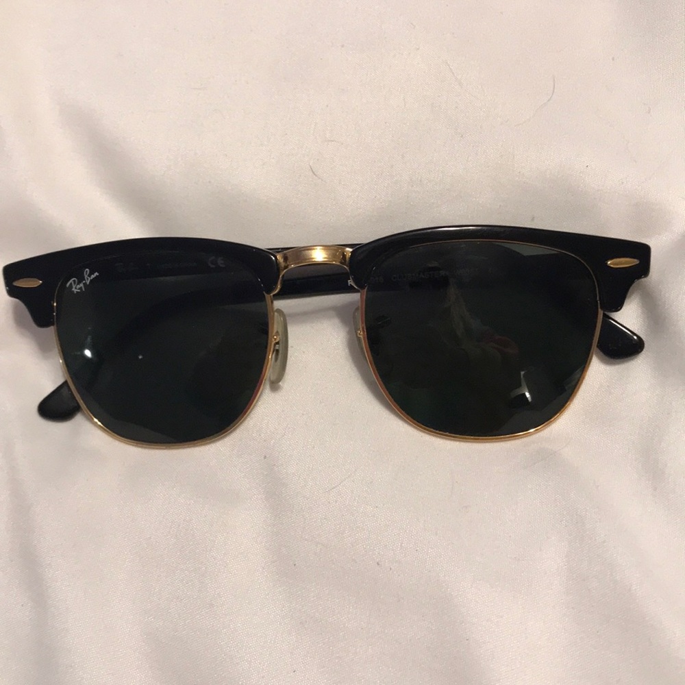 Black Ray Ban clubmasters